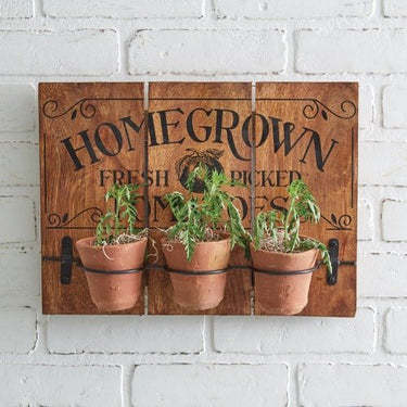 Mamma Mia's Closet Wall Sign Clay Pots